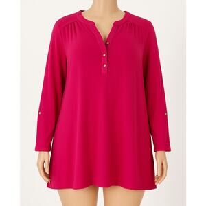 Lane Bryant Size 14/16 Pink Top